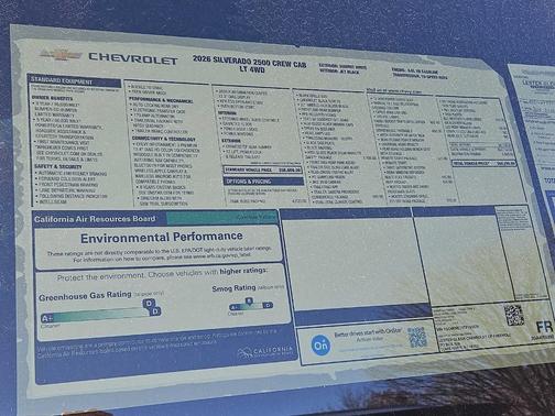 2026 Chevrolet Silverado 2500 LT