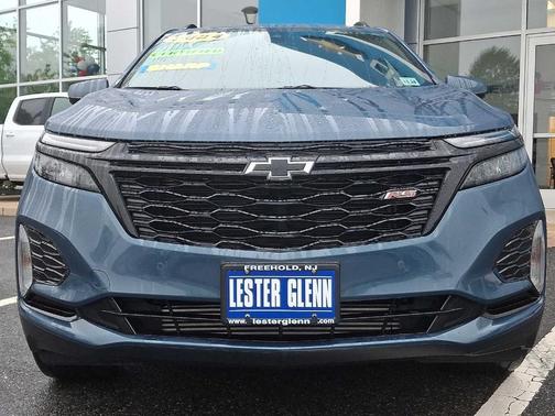 Lakeshore Blue Metallic 2024 Chevrolet Equinox RS