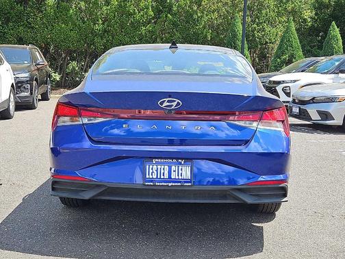 Intense Blue 2021 Hyundai ELANTRA SEL