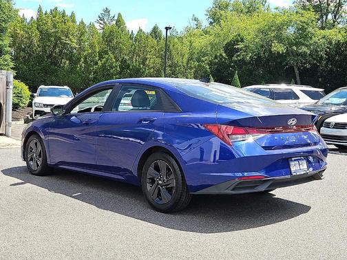 Intense Blue 2021 Hyundai ELANTRA SEL