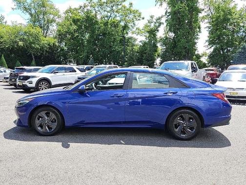 Intense Blue 2021 Hyundai ELANTRA SEL