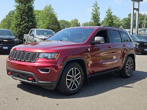 Velvet Red Pearlcoat 2021 Jeep Grand Cherokee Trailhawk