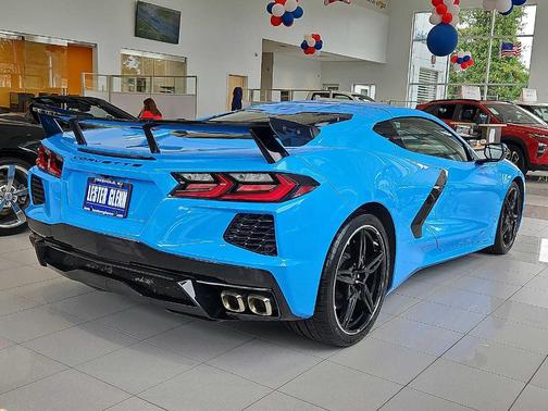 Rapid Blue 2023 Chevrolet Corvette Stingray w/1LT