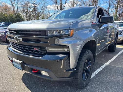 Satin Steel Metallic 2021 Chevrolet Silverado 1500 LT Trail Boss