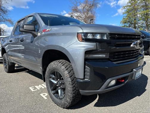 Satin Steel Metallic 2021 Chevrolet Silverado 1500 LT Trail Boss