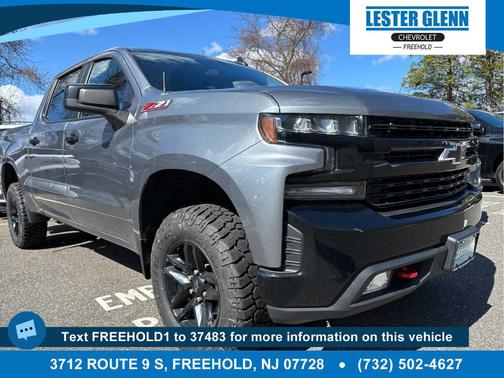Satin Steel Metallic 2021 Chevrolet Silverado 1500 LT Trail Boss