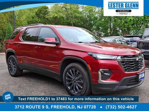 Radiant Red 2023 Chevrolet Traverse RS