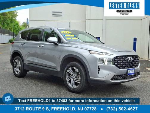 Shimmering Silver 2023 Hyundai SANTA FE SE