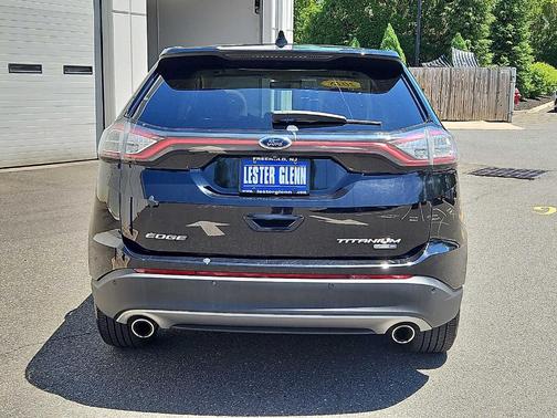 Shadow Black 2018 Ford Edge Titanium
