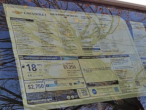 2026 Chevrolet Silverado 1500 RST