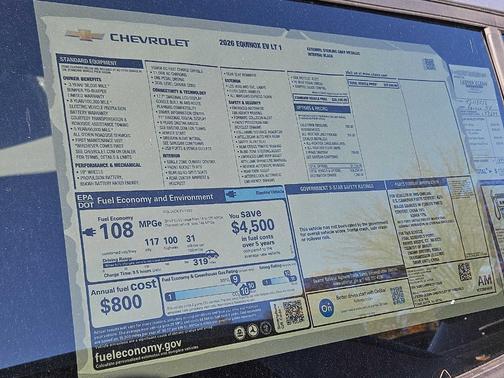 2026 Chevrolet Equinox EV LT 1