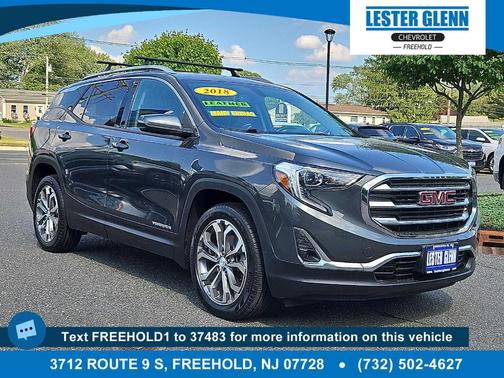 Graphite Gray Metallic 2018 GMC Terrain SLT