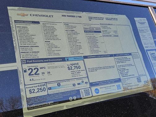 2026 Chevrolet Traverse LT