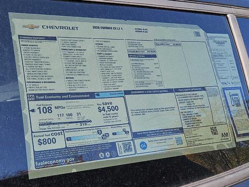 2026 Chevrolet Equinox EV LT 1