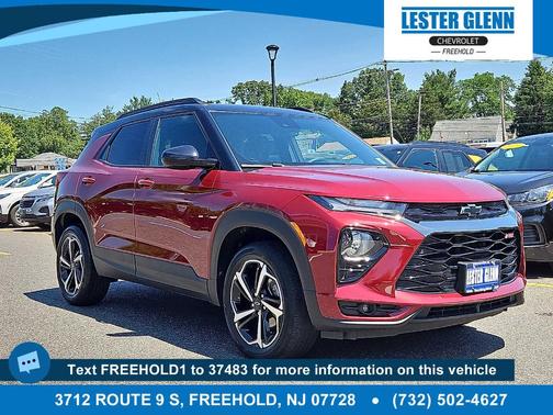 Crimson Metallic 2023 Chevrolet Trailblazer RS