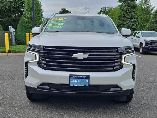 Summit White 2023 Chevrolet Tahoe High Country