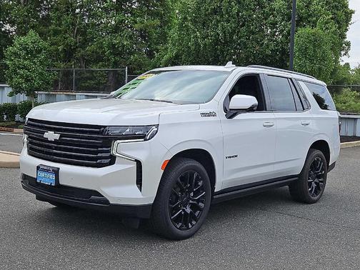 Summit White 2023 Chevrolet Tahoe High Country