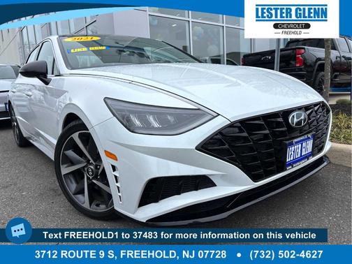 Quartz White 2021 Hyundai SONATA SEL Plus
