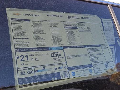 2026 Chevrolet Traverse LT