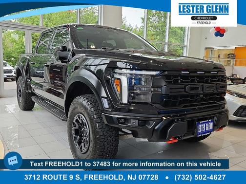 Agate Black 2024 Ford F-150 Raptor