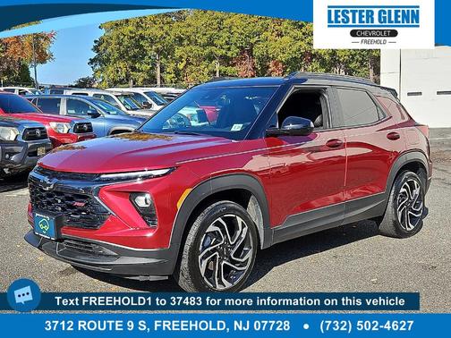 Crimson Metallic 2024 Chevrolet Trailblazer RS