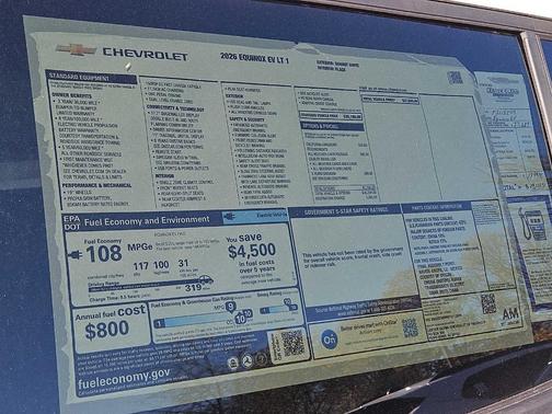 2026 Chevrolet Equinox EV LT 1