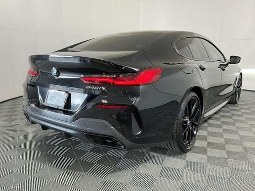 Black Sapphire Metallic 2024 BMW 840 Gran Coupe i xDrive