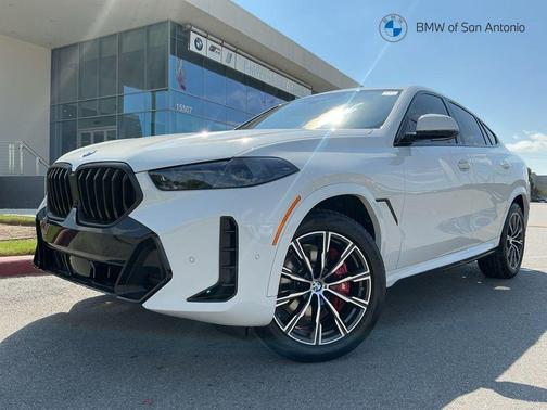 Alpine White 2026 BMW X6 xDrive40i