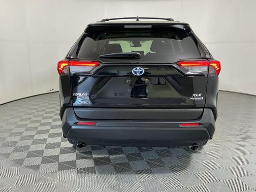 Midnight Black Metallic 2023 Toyota RAV4 Hybrid XLE Premium