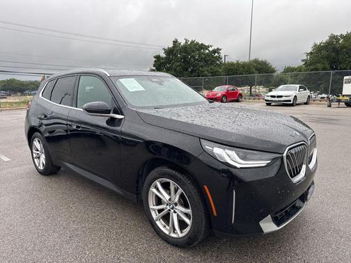 Black Sapphire Metallic 2025 BMW X3 30 xDrive
