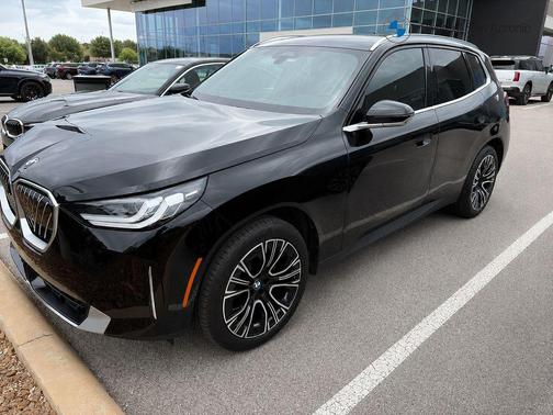 Black Sapphire Metallic 2025 BMW X3 30 xDrive