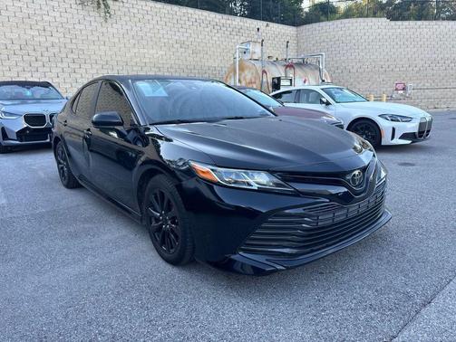 Midnight Black Metallic 2019 Toyota Camry LE