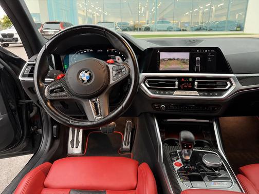 Black Sapphire Metallic 2022 BMW M3 Competition xDrive