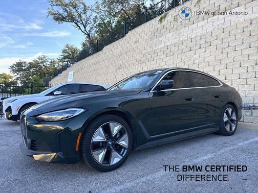 San Remo Green Metallic 2024 BMW i4 Gran Coupe eDrive35