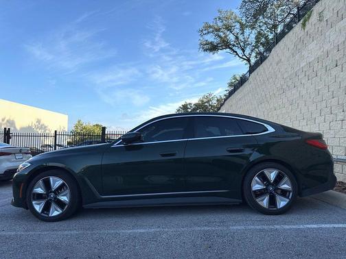 San Remo Green Metallic 2024 BMW i4 Gran Coupe eDrive35