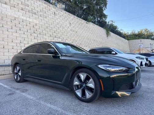 San Remo Green Metallic 2024 BMW i4 Gran Coupe eDrive35