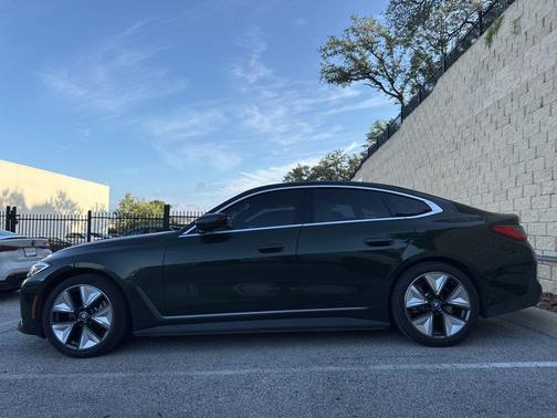 San Remo Green Metallic 2024 BMW i4 Gran Coupe eDrive35