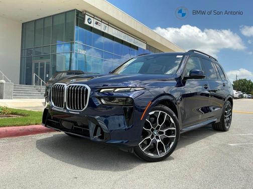 Tanzanite Blue II Metallic 2024 BMW X7 xDrive40i