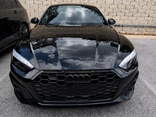 Mythos Black Metallic 2023 Audi A5 Sportback 45 S Line Prestige