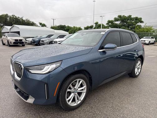 Arctic Race Blue Metallic 2025 BMW X3 30 xDrive