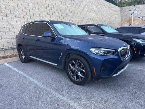 Phytonic Blue Metallic 2024 BMW X3 sDrive30i
