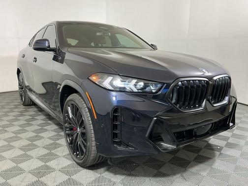 Carbon Black Metallic 2026 BMW X6 xDrive40i