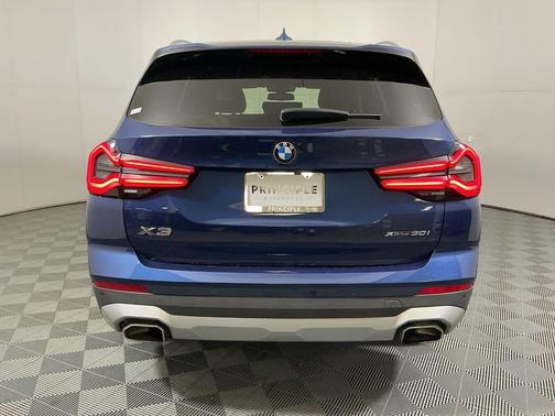 Phytonic Blue Metallic 2023 BMW X3 xDrive30i
