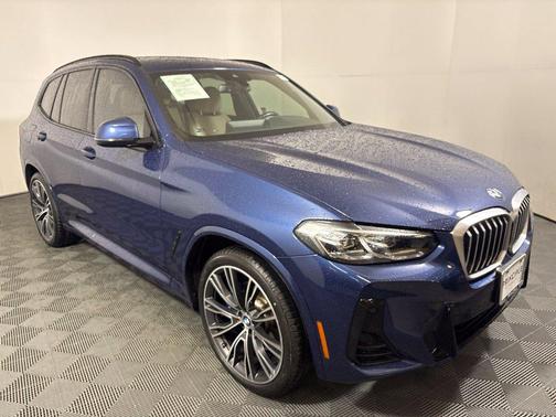 Phytonic Blue Metallic 2022 BMW X3 sDrive30i
