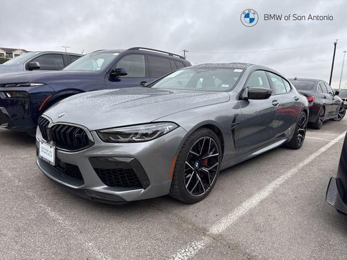 Skyscraper Grey Metallic 2023 BMW M8 Gran Coupe Competition