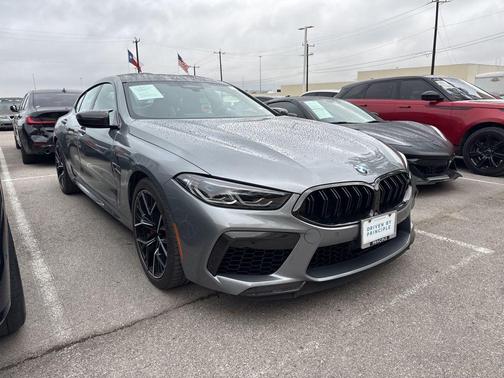 Skyscraper Grey Metallic 2023 BMW M8 Gran Coupe Competition