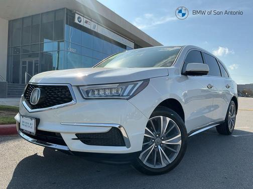 White Diamond Pearl 2017 Acura MDX 3.5L w/Technology Package