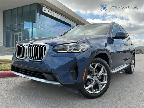 Phytonic Blue Metallic 2023 BMW X3 xDrive30i