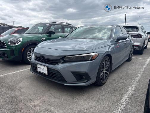 Sonic Gray Pearl 2024 Honda Civic Touring