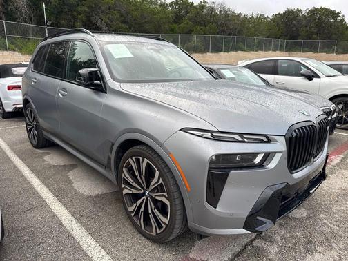 Frozen Pure Grey Metallic 2025 BMW X7 M60i